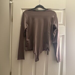 SKIMS Taupe Bodysuit